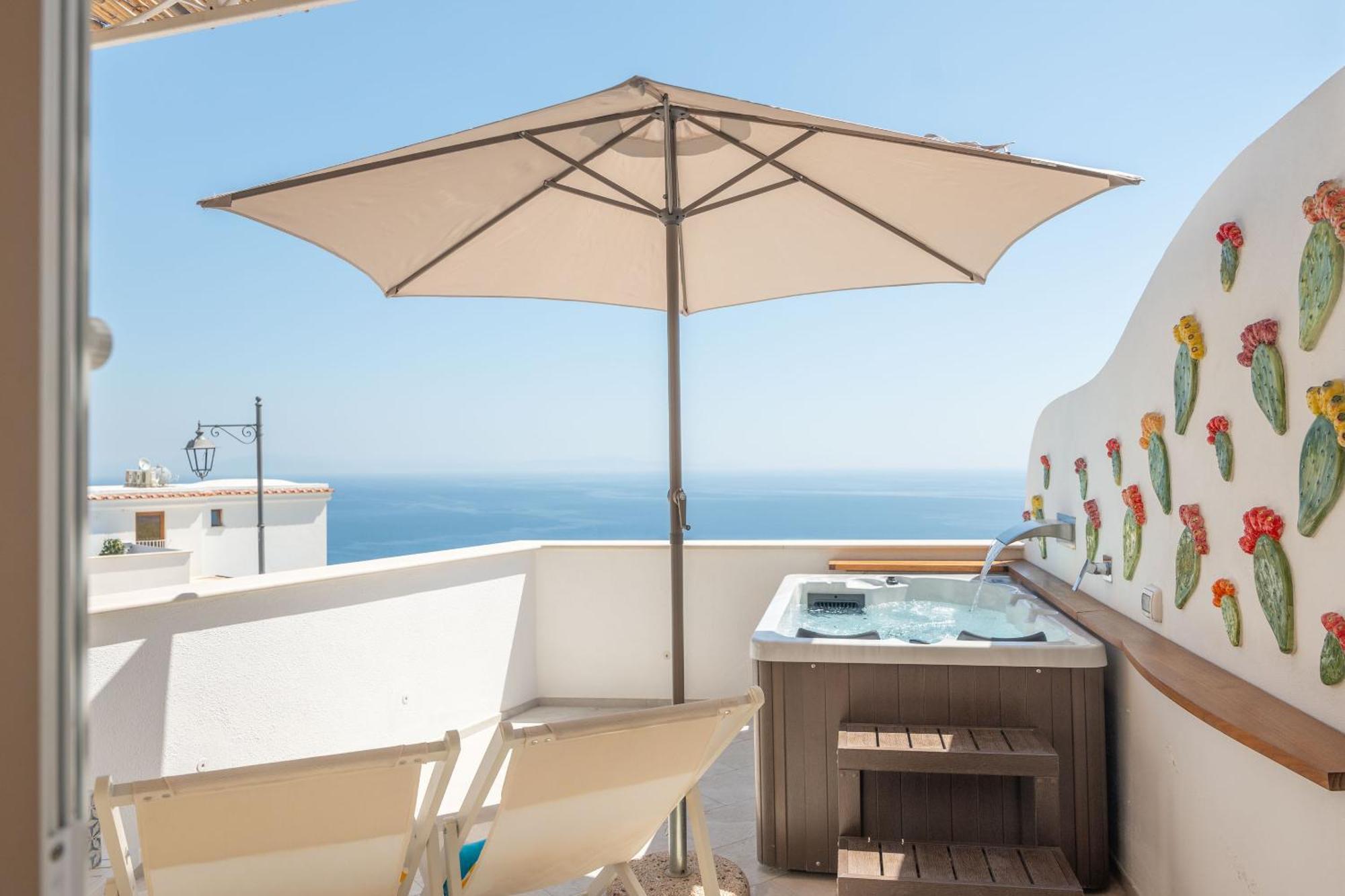 Villa Marea Praiano Eksteriør bilde