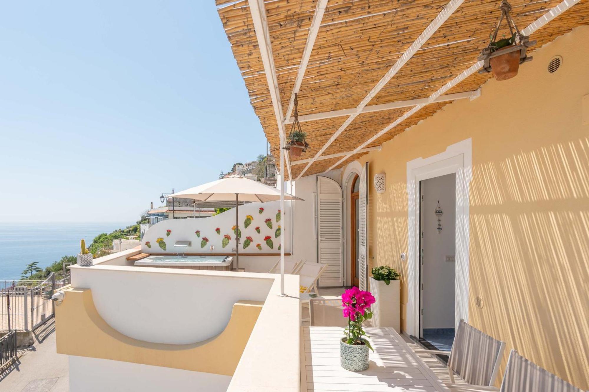 Villa Marea Praiano Eksteriør bilde